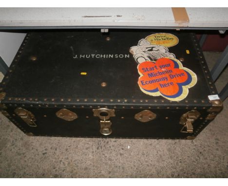 large travel trunk