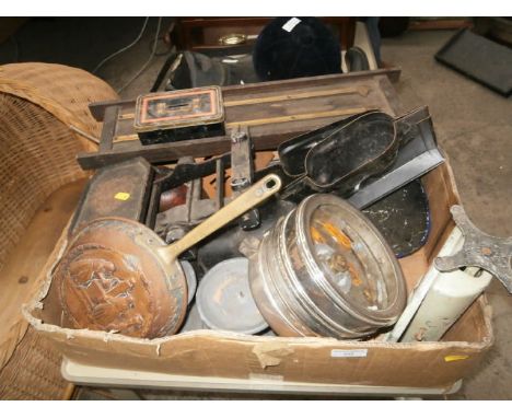 box inc cast iron scales and moulds etc
