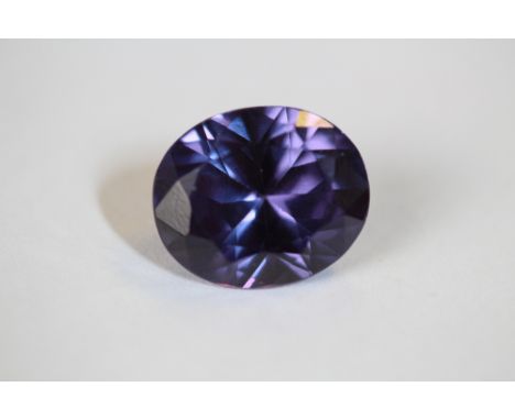 Oval Amethyst loose gemstone - approx 3ct
