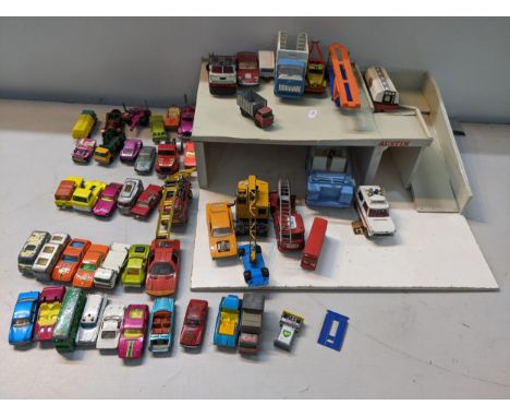 A collection of toy cars to include Corgi, Matchbox, Schuco and othersLocation: 