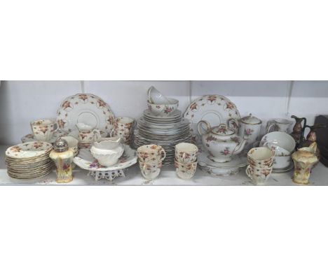 A collection of late 19th and 20th century china to include GDA France Limoges porcelain, Royal Worcester and othersLocation: