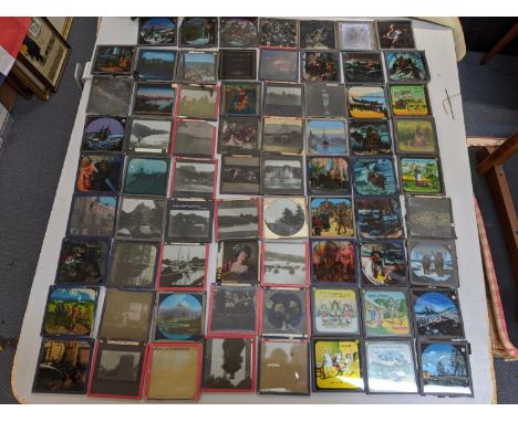 A selection of magic lantern slides to include some depicting scenes of Norwich, Chrysanthemums and othersLocation: LWB 