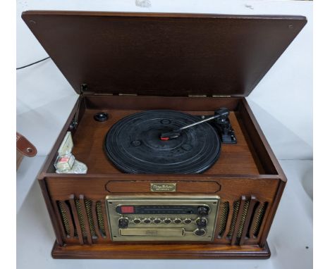 A 'Vintage Collection' gramophone player with built in CD player and radio playerLocation: 