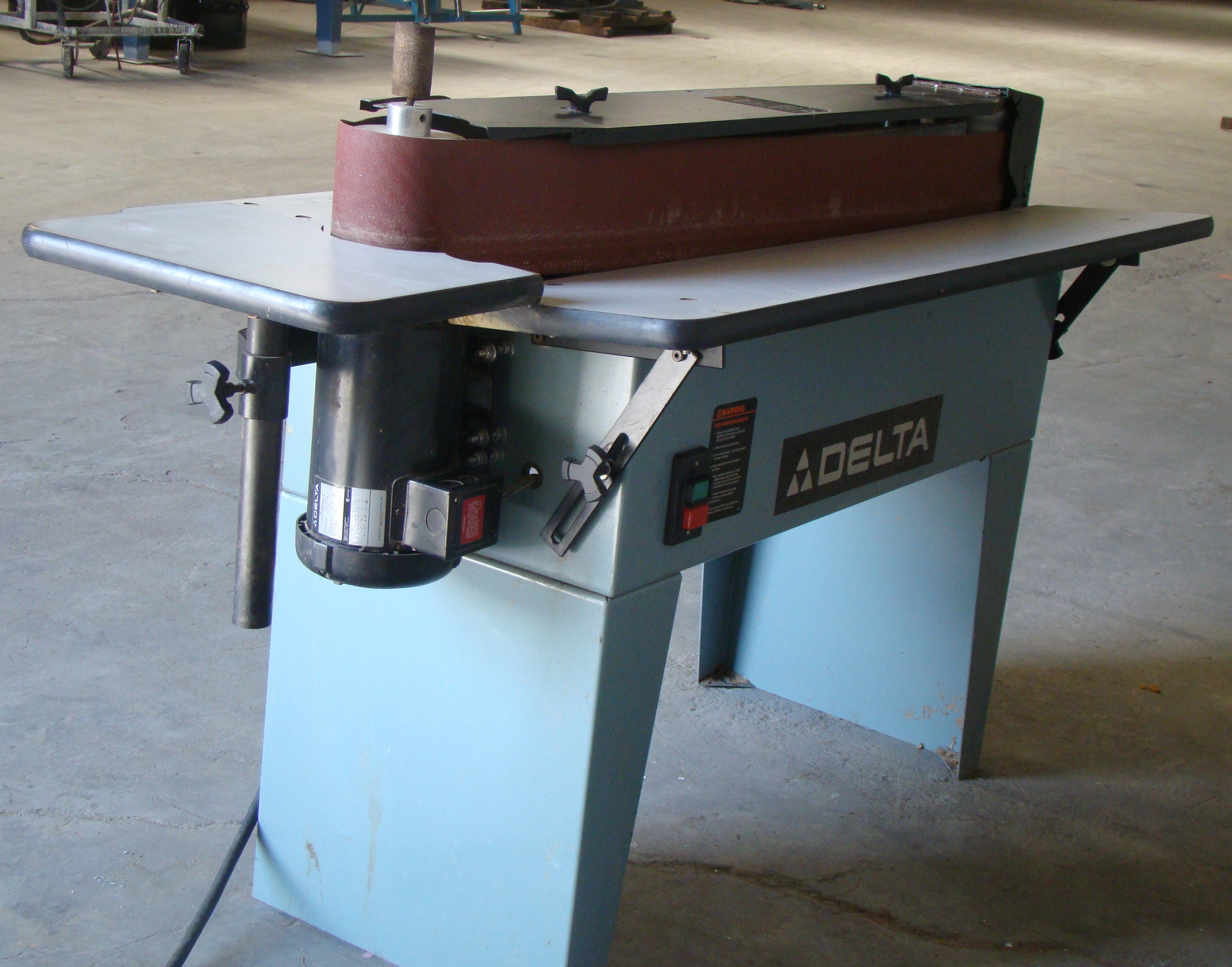 Delta 6"x132" Edge Sander Model 31391 3 hp 230/460v 3 phase