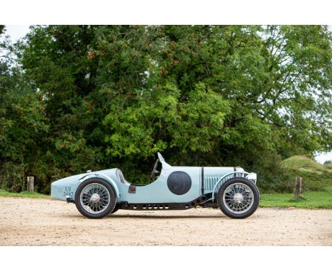 1933 Riley 9hp 'Brooklands Special'Registration no. UJ 2482Chassis no. 6023934Engine no. 49330•Based on a Riley Nine chassis•