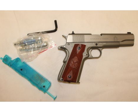 A Springfield Armory model 1911 - A1 .177 CO2 air pistol 