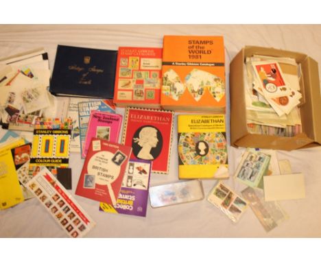 Various packets of GB, Commonwealth and World stamps together with PHQ cards, covers, stamp catalogues etc 