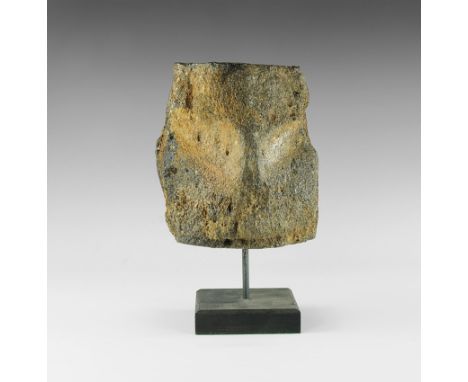 Pliostene Period, 4-3 million years BP. A large mineralised vertebra from the extinct whale Cetotherium sp. showing the struc