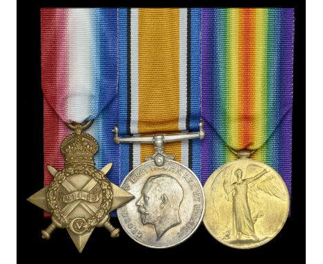 Three: Stoker First Class J. J. Wright, H.M.S. Royal Oak, Royal Navy  1914-15 Star (K.22812, J. J. Wright, Sto.1, R.N.); Brit