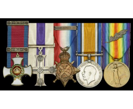 A Great War ‘Western Front’ D.S.O., M.C. group of five awarded to Brigadier-General F. S. Thackeray, Highland Light Infantry,