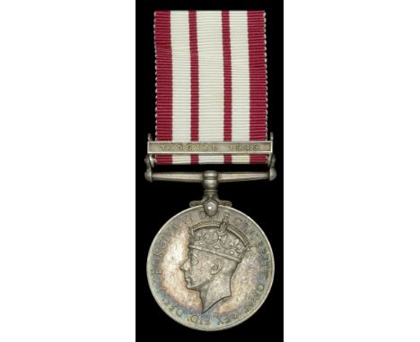 Naval General Service 1915-62, 1 clasp, Yangtze 1949 (C/KX 101699 T. Main. Sto. Mech. R.M.) very fine  £800-£1,200  ---  ‘The