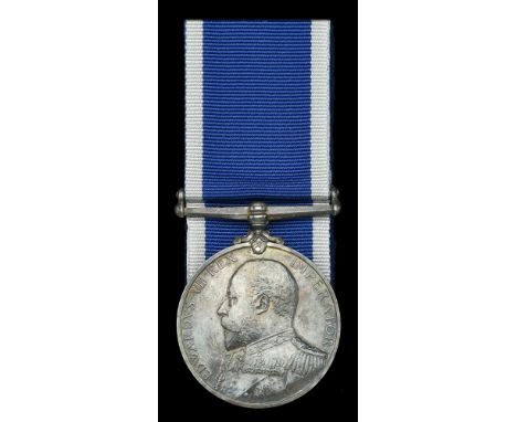 One: Chief Petty Officer A. Fagence, H.M.S. Chester, Royal Navy, who was severely wounded at Jutland; his crew mate in the Ch