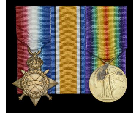 Pair: Stoker First Class G. Arnold, H.M.S. Unity, Royal Navy  1914-15 Star (K.16555. G. Arnold. Sto.1., R.N.); Victory Medal 