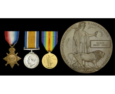 Three: Private G. H. Loam, 15th (2nd Birmingham Pals) Battalion, Royal Warwickshire Regiment, who was killed in action on the