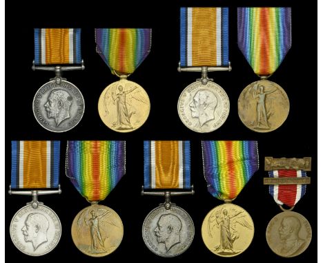 Pair: Chief Motor Mechanic R. A. Clark, Royal Naval Volunteer Reserve British War and Victory Medals (M.B. 2320 R. A. Clark. 