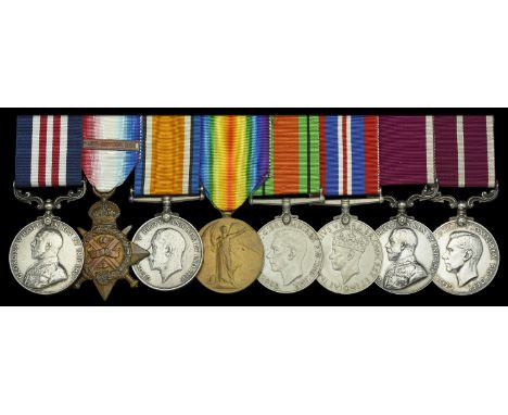 A Great War ‘Western Front’ M.M. group of eight awarded to Major W. G. Older, 2nd Battalion, Oxfordshire and Buckinghamshire 