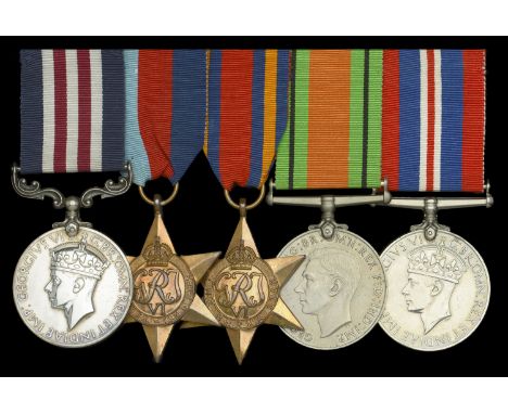 A Second War ‘Bolster Force, Arakan 1944’ Immediate M.M. group of five awarded to Private L. N. Wallington, 6th Battalion, Ox