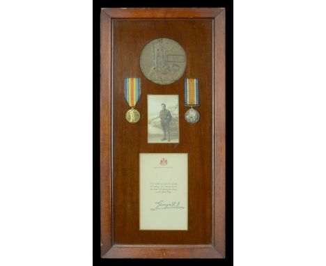 Pair: Private A. Meldrum, Royal Scots, who was accidentally killed on the Western Front on 19 November 1916  British War and 
