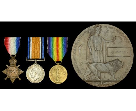 Three: Private William Neal, 1st Battalion, late 8th Battalion, Oxfordshire and Buckinghamshire Light Infantry, who died in t