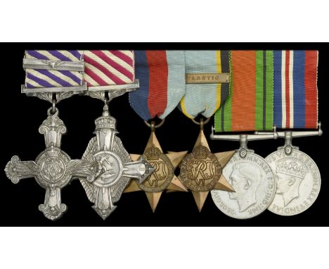 A particularly fine Second War D.F.C and Second Award Bar, A.F.C. group of six awarded to Wing Commander W. J. “Marmaduke” Al