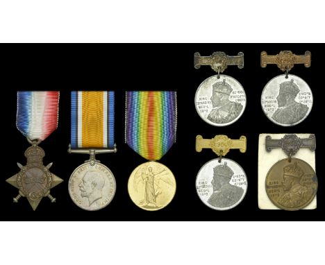 Three: Lance-Corporal A. Jakins, 4th Battalion, London Regiment, who was killed in action on the Western Front on 7 October 1
