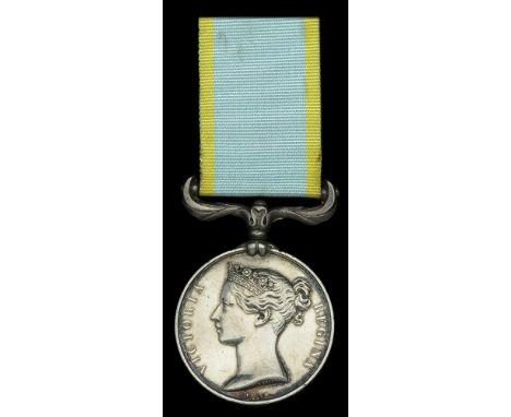 Crimea 1854-56, no clasp (Qr. Mr. J. Leahy. 4th. Regt.) officially impressed naming, light scratches to rank, generally very 