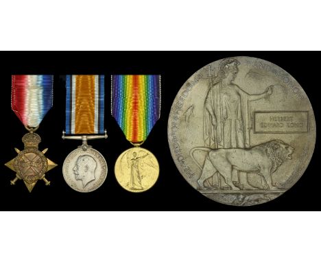 Three: Lance-Corporal H. E. Long, 1/4th Battalion, Oxfordshire and Buckinghamshire Light Infantry, who was killed in action a