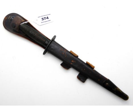 A commando dagger in scabbard Condition Report: Available upon request