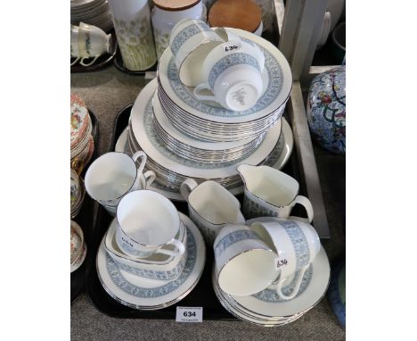 A Royal Doulton Counterpoint tea and dinner service Condition Report: No condition report available for this lot