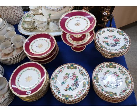 A Royal Worcester dessert service and another Condition Report: Available upon request
