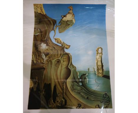 SALVADOR DALI Limited Edition Imperial Monument, to the child woman, signed, print, 203/300, blind stamp, 58 x 41cm Condition