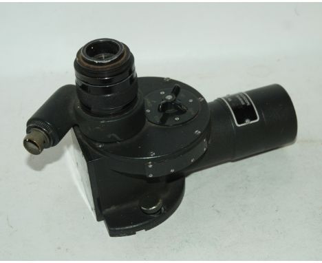 A vintage Telescope bearing, brass compass, bulk head clock etc Condition Report: Available upon request