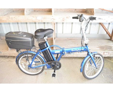 An electric push bike