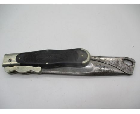 A vintage American "Marble Safety Axe Company" folding hunting knife