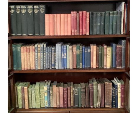 A large collection of vintage and antique fiction including Alice in Wonderland and Alice Through the Looking Glass (both 187