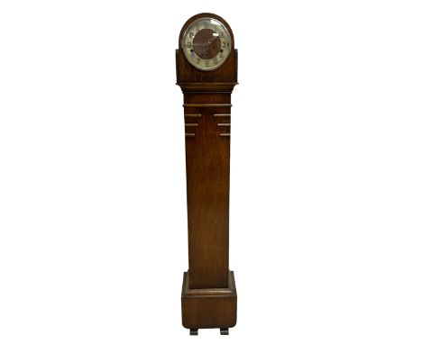 1930's Westminster chime Grandmother clock with pendulum 