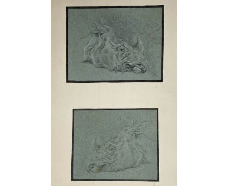 Johann Elias Ridinger: Ulm 1698 - 1767 Augsburg. Bedeutender Tier- und Jagdmaler, Genreszenen, Figuren, Grafiker.  Schüler u.