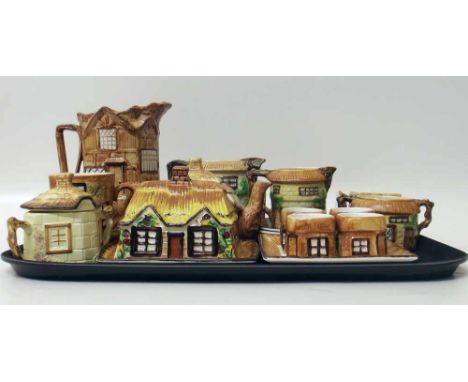 Quantity of Beswick and Price Kensington cottage ware. Condition report: see terms and conditions