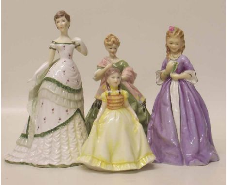 Royal Worcester Sweet Anne and First Dance. Condition report: see terms and conditions