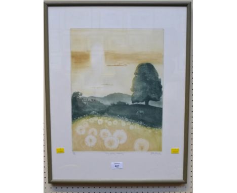 Sally Hunkin, 'Long Spring Evening', limited edition print, signed and numbered 25/80