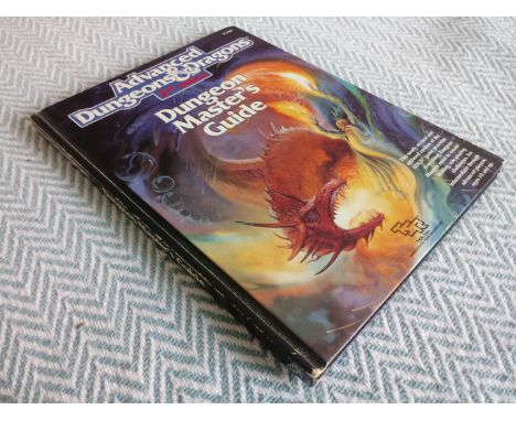 Advanced Dungeons and Dragons 2nd Edition Dungeon Master's Guide hardback book 192 pages Published 1989 TSR Inc. Book in good