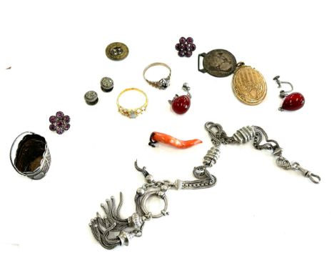 Vintage Albertina and costume jewellery 