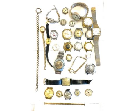 Various vintage mechanical wristwatches for spares and repairs to include Sekonda, Timex, Cimier etc 