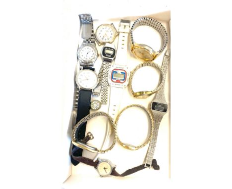Selection vintage and later wristwatches, untested 
