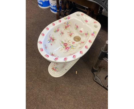 Vintage pottery bidet 