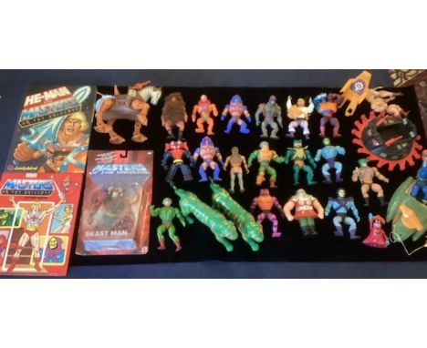 Masters of The universe vintage 1980s toys; Large selection, to include a boxed unopened Beat Man Henchman figure ( Mattel) a