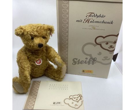 Steiff German Teddy bear &nbsp;Side To Side 038242 &nbsp;Golden Blonde 35cm &nbsp;made in 2005 1149/5000 condition as origina