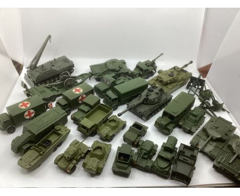                                      Vintage Dinky super toys military diecast vehicles and others ; to include Centurion, Le