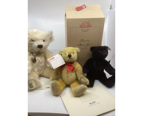 Steiff German Black Jack Teddy bear 26cm 661396 181/2004 issue , in all condition as sold originally, firm structured bear , 