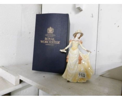 A boxed Royal Worcester figurine 'HIgh Society'